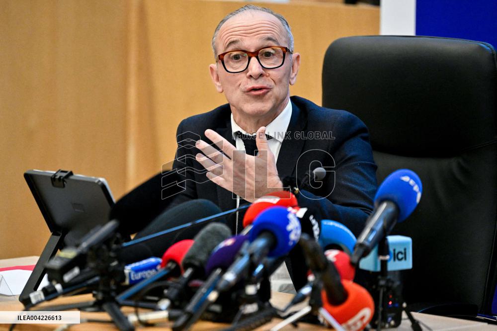 Press Conference On Little Emile Case - Aix-en-Provence