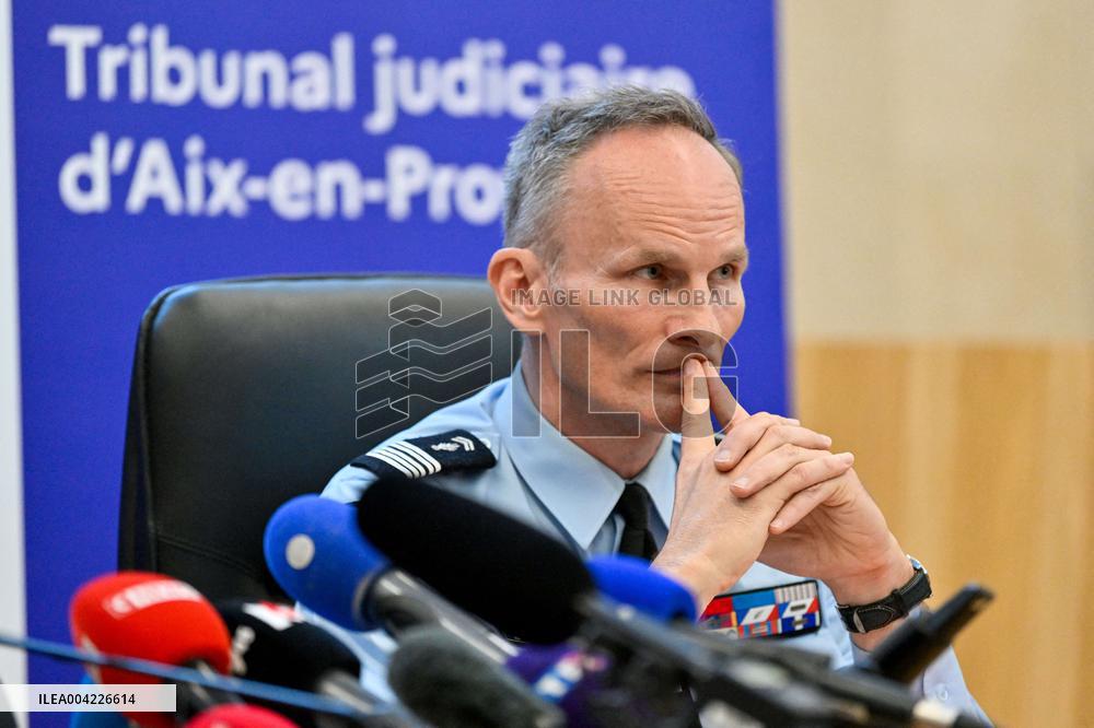 Press Conference On Little Emile Case - Aix-en-Provence