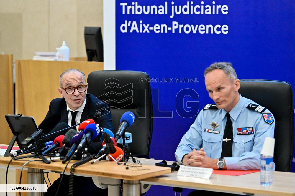 Press Conference On Little Emile Case - Aix-en-Provence
