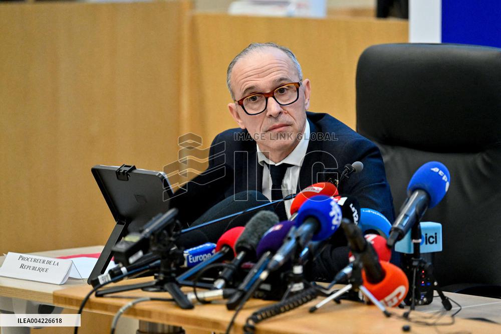 Press Conference On Little Emile Case - Aix-en-Provence