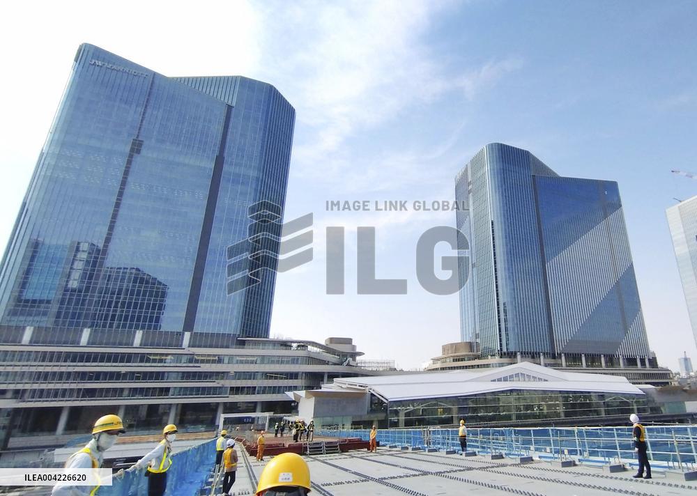 JR East to open "Takanawa Gateway City" complex in Tokyo