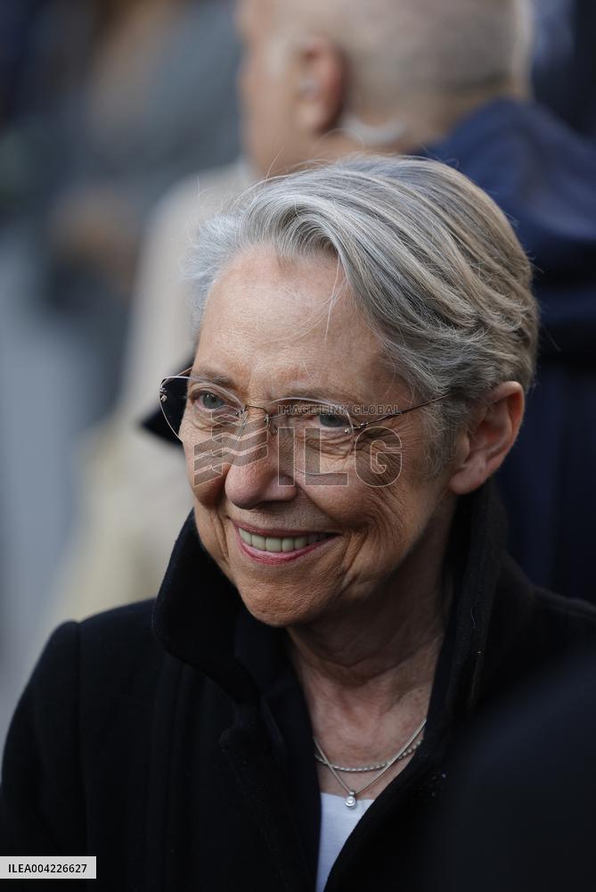 Bruno Retailleau Visit To Regional Professional High School Beaugrenelle - Paris