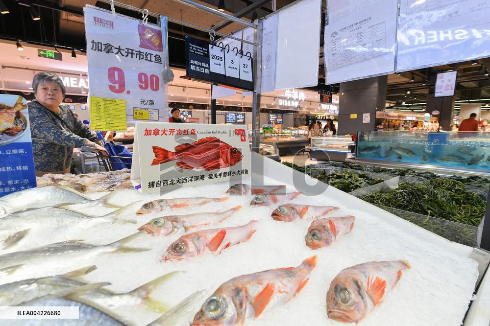 Imported Canadian Fish First Sale in Hefei