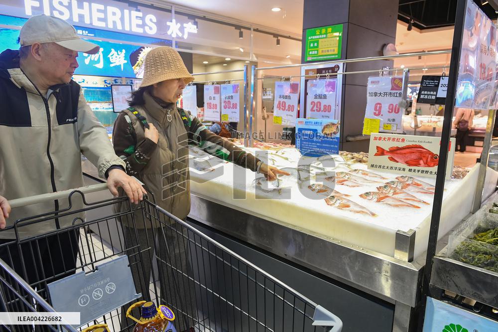 Imported Canadian Fish First Sale in Hefei