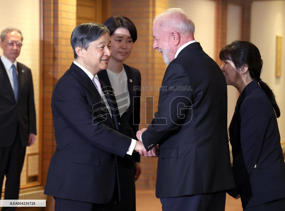 Brazilian president in Japan