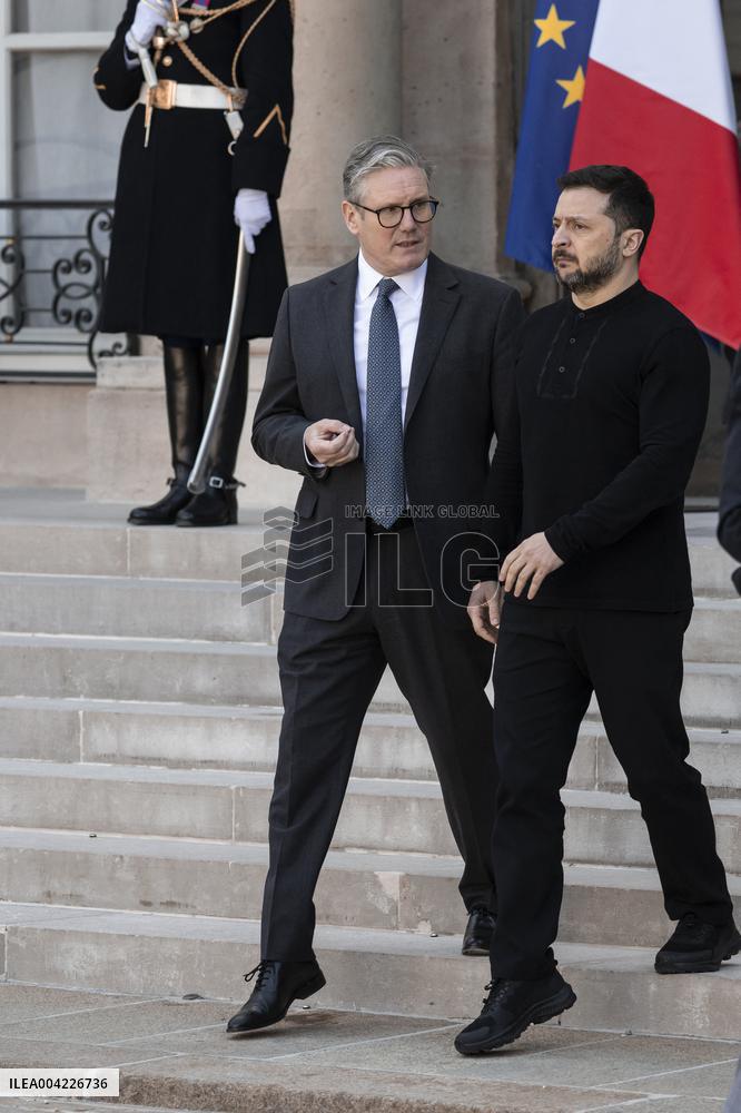 Coalition Of The Willing Summit - Paris