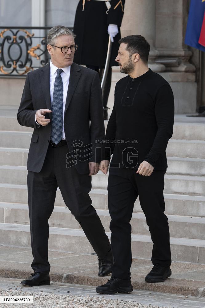 Coalition Of The Willing Summit - Paris