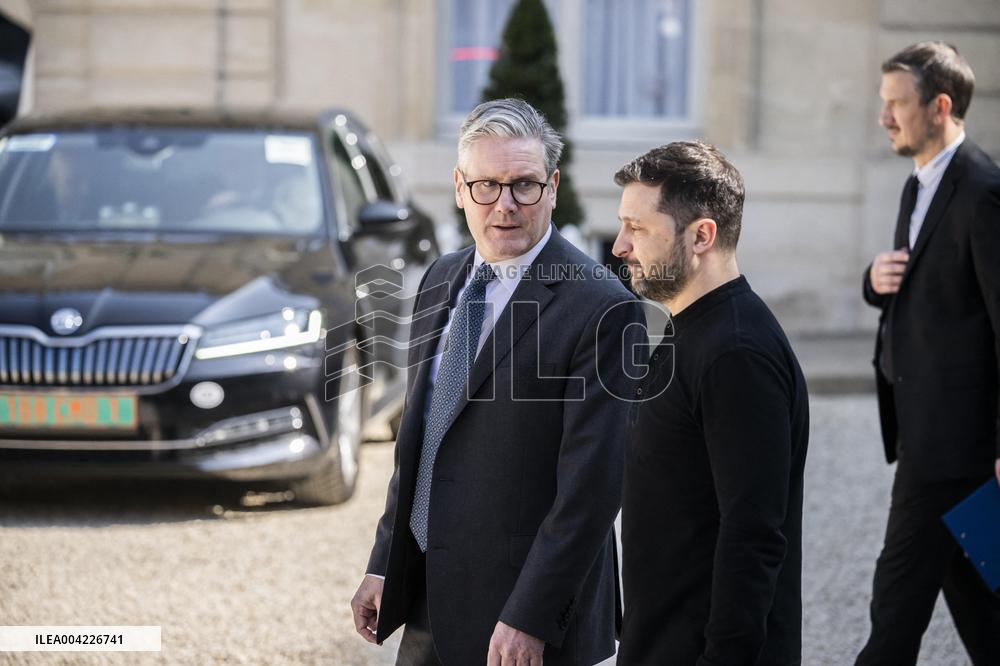 Coalition Of The Willing Summit - Paris