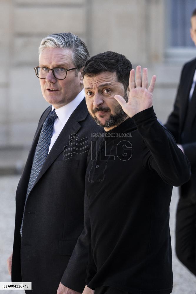 Coalition Of The Willing Summit - Paris