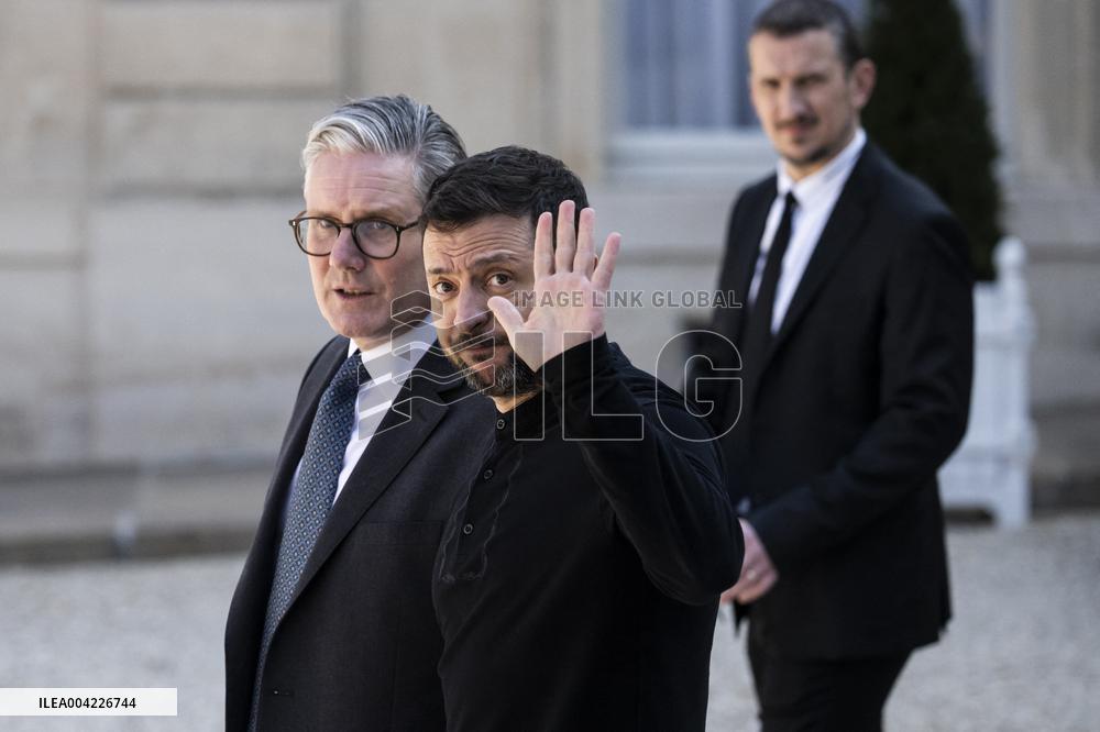 Coalition Of The Willing Summit - Paris