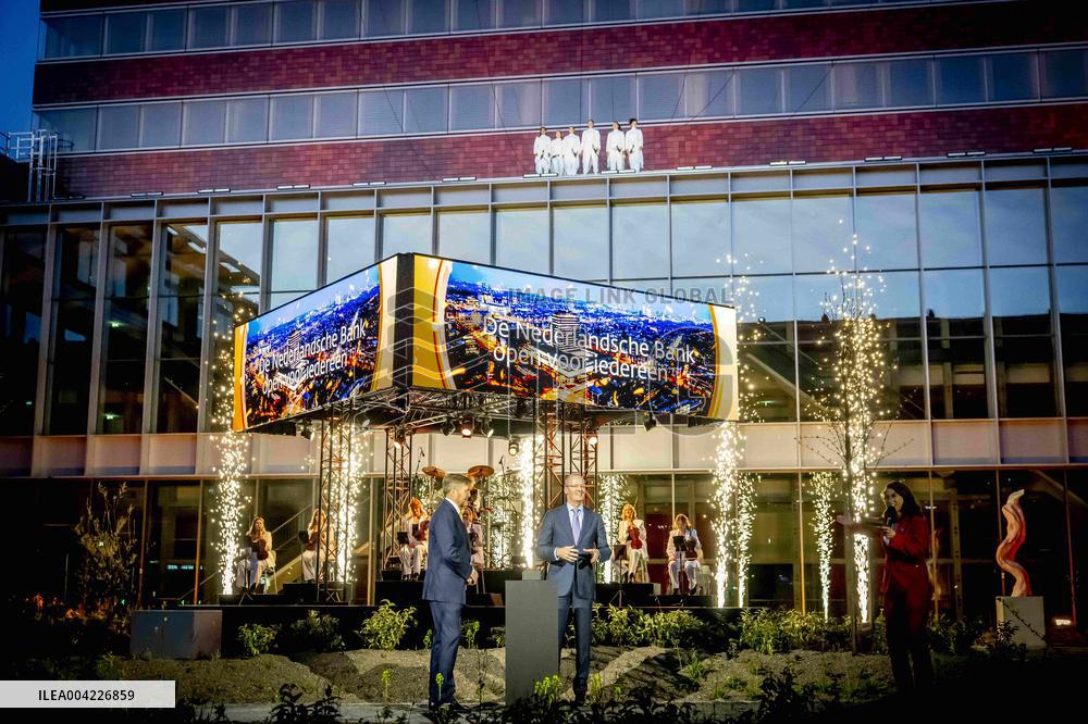 King Willem-Alexander At Renewed Head Office Opening - Amsterdam