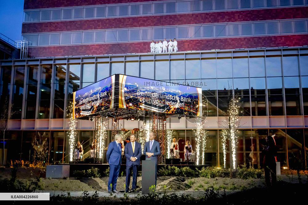 King Willem-Alexander At Renewed Head Office Opening - Amsterdam