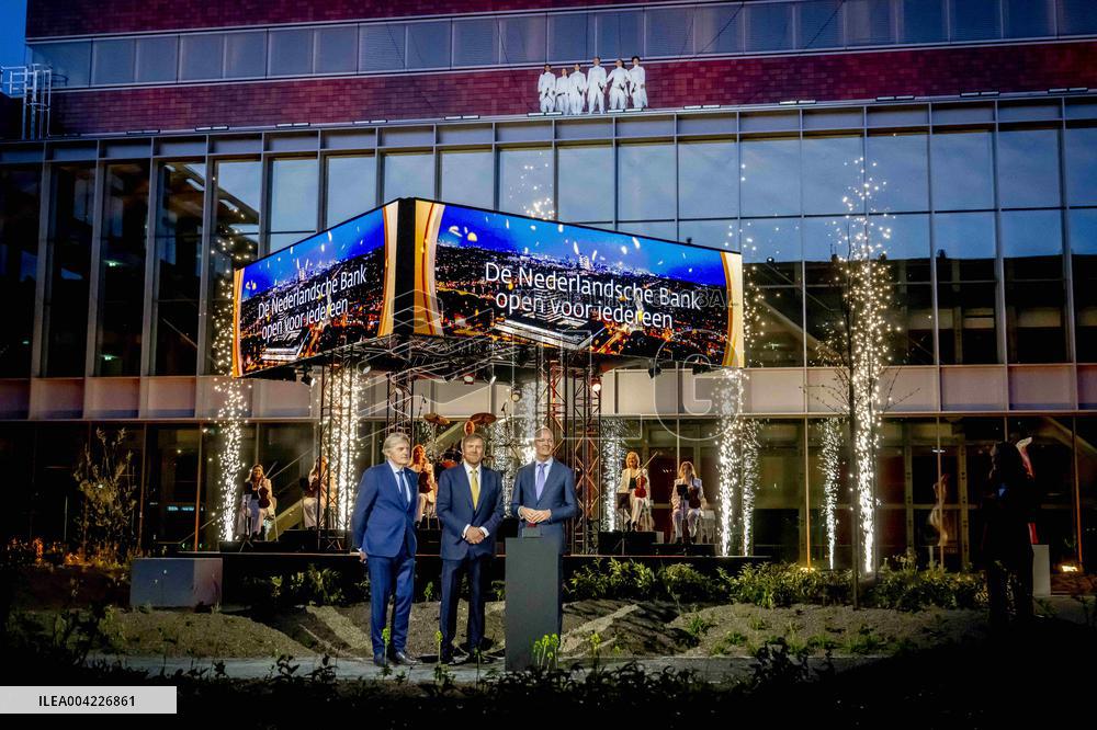 King Willem-Alexander At Renewed Head Office Opening - Amsterdam