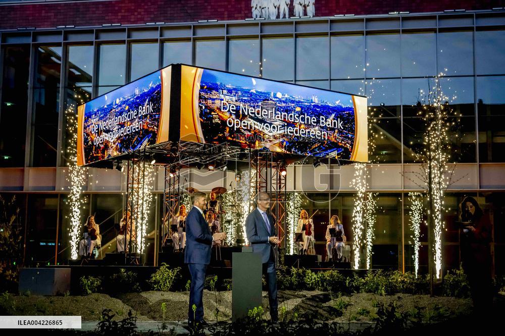 King Willem-Alexander At Renewed Head Office Opening - Amsterdam