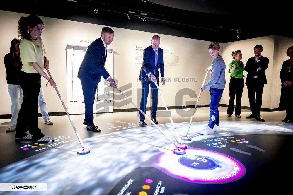 King Willem-Alexander At Renewed Head Office Opening - Amsterdam