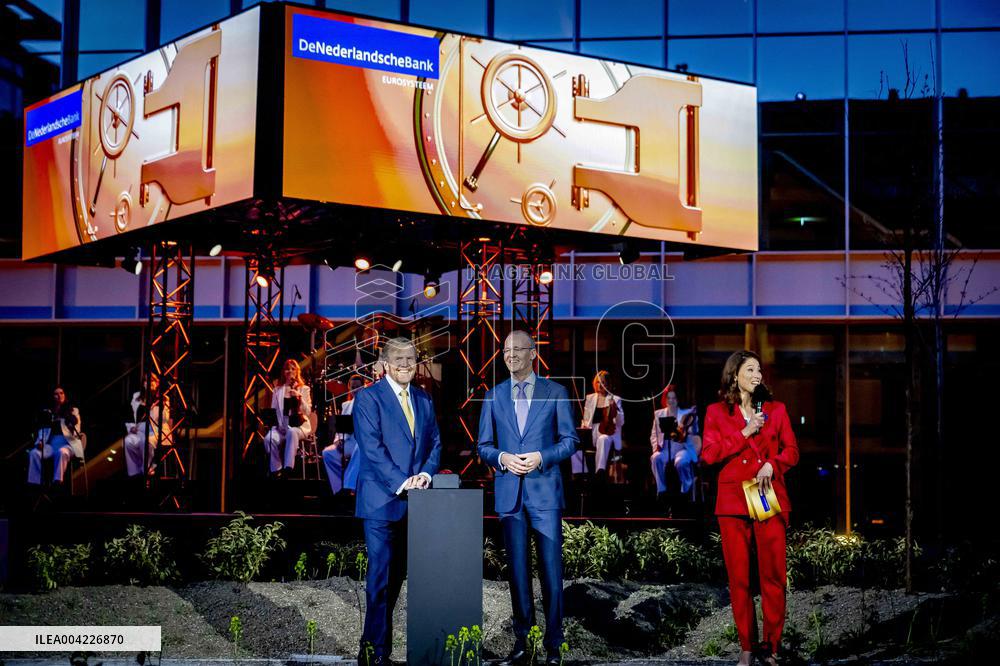 King Willem-Alexander At Renewed Head Office Opening - Amsterdam