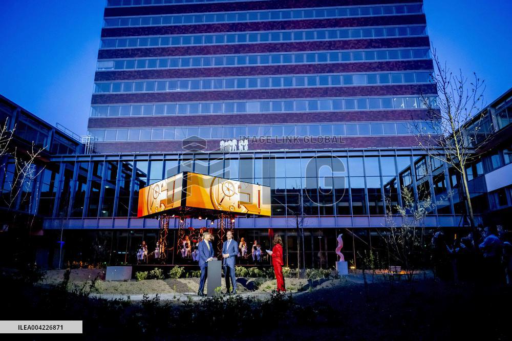 King Willem-Alexander At Renewed Head Office Opening - Amsterdam
