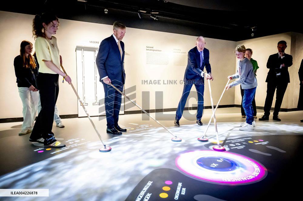 King Willem-Alexander At Renewed Head Office Opening - Amsterdam