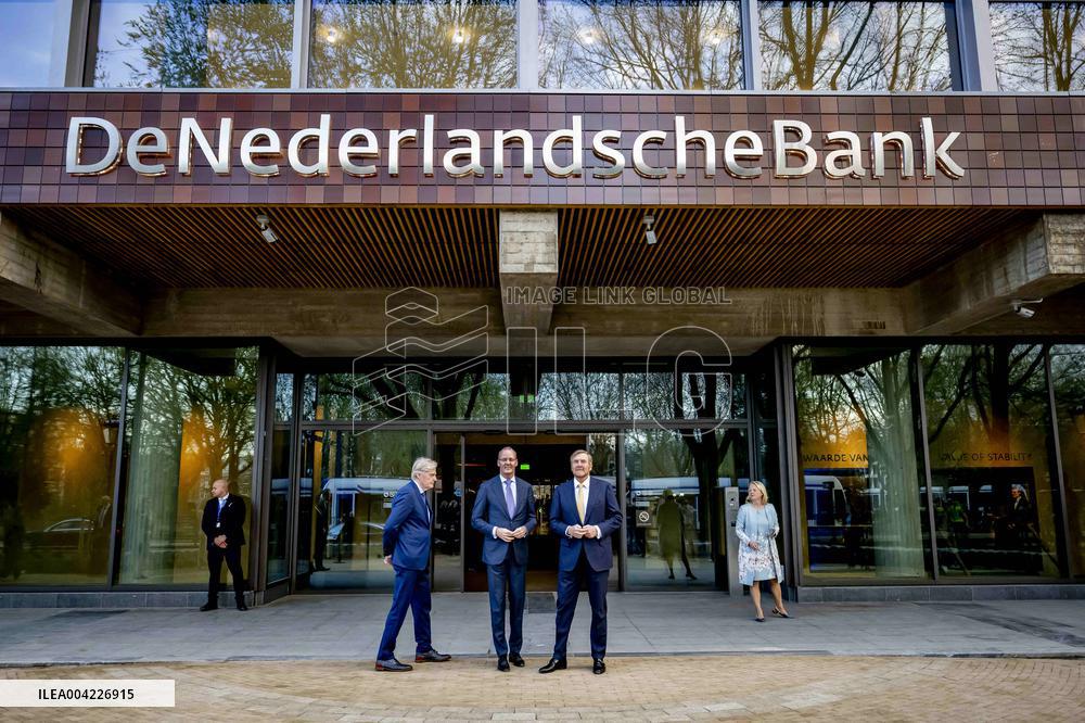 King Willem-Alexander At Renewed Head Office Opening - Amsterdam