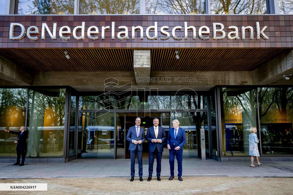 King Willem-Alexander At Renewed Head Office Opening - Amsterdam