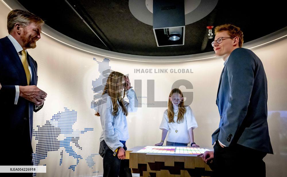 King Willem-Alexander At Renewed Head Office Opening - Amsterdam