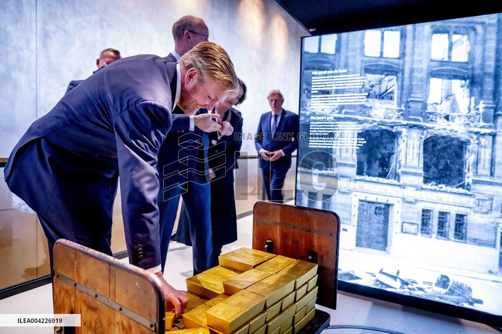 King Willem-Alexander At Renewed Head Office Opening - Amsterdam