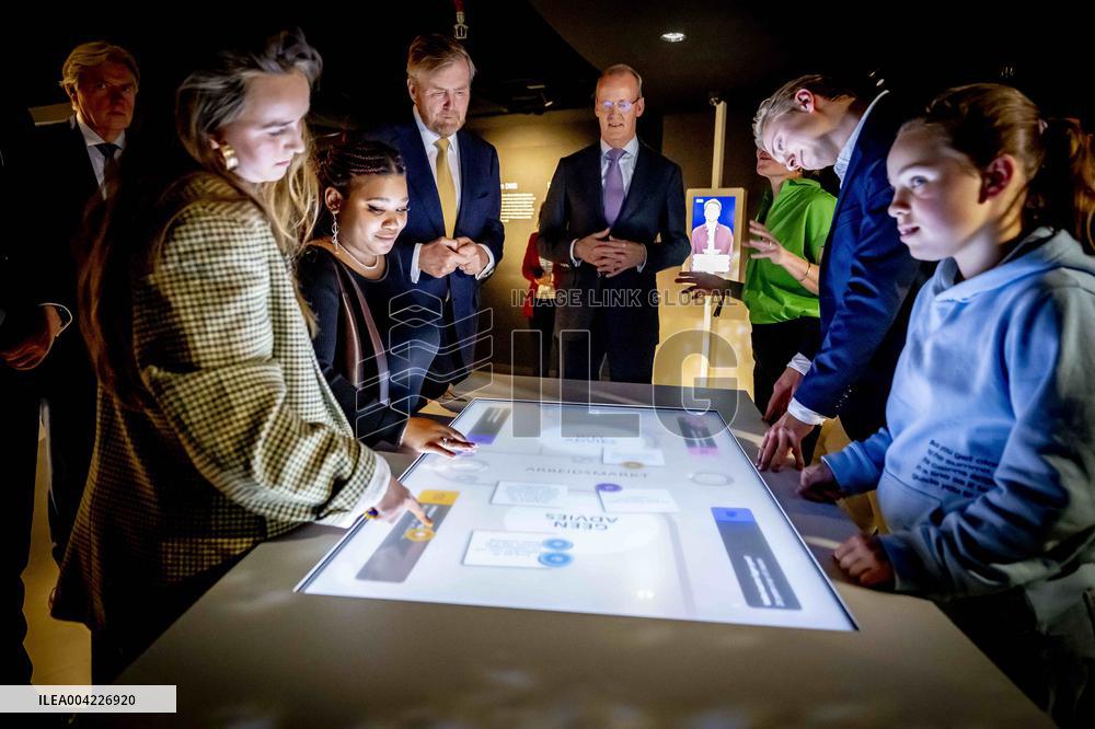 King Willem-Alexander At Renewed Head Office Opening - Amsterdam