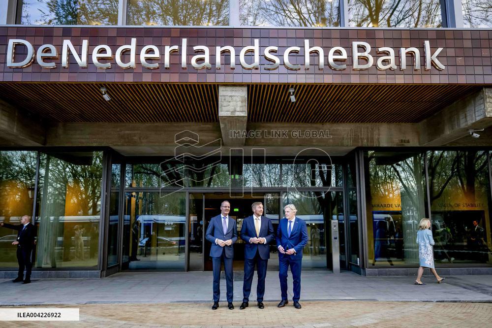 King Willem-Alexander At Renewed Head Office Opening - Amsterdam