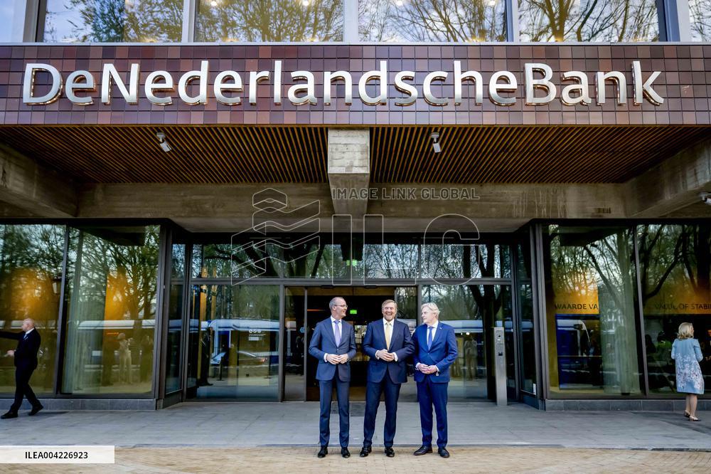 King Willem-Alexander At Renewed Head Office Opening - Amsterdam