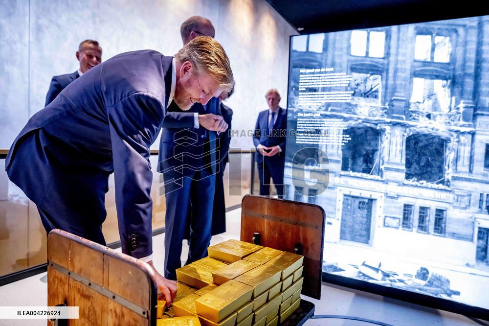 King Willem-Alexander At Renewed Head Office Opening - Amsterdam