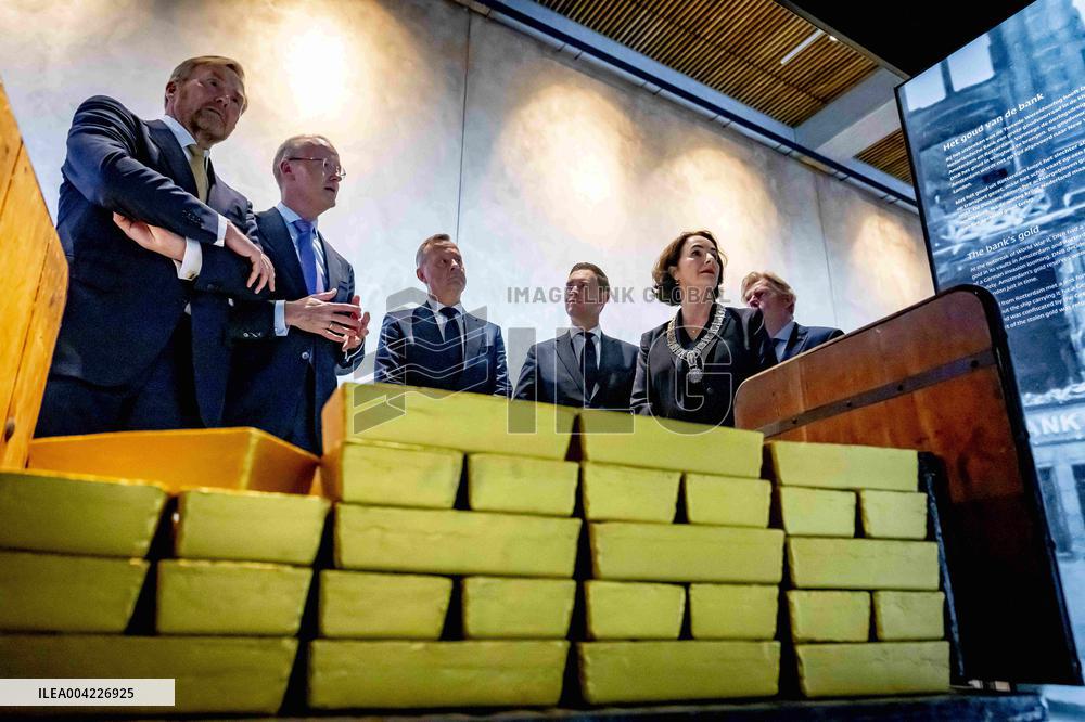 King Willem-Alexander At Renewed Head Office Opening - Amsterdam