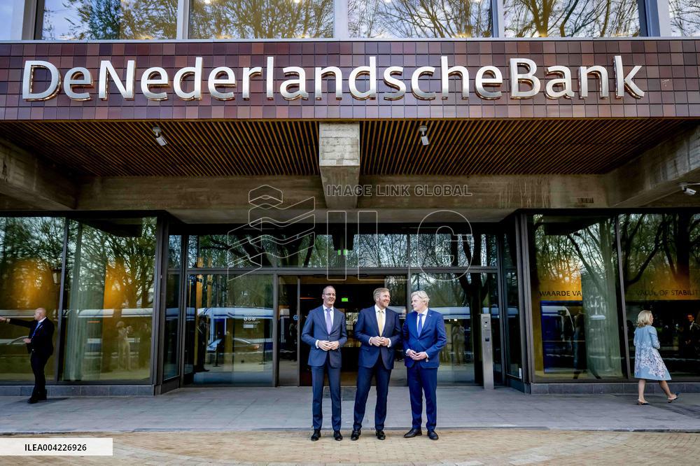 King Willem-Alexander At Renewed Head Office Opening - Amsterdam