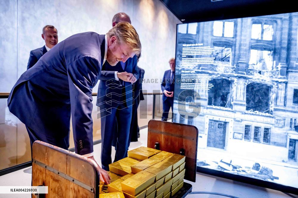 King Willem-Alexander At Renewed Head Office Opening - Amsterdam