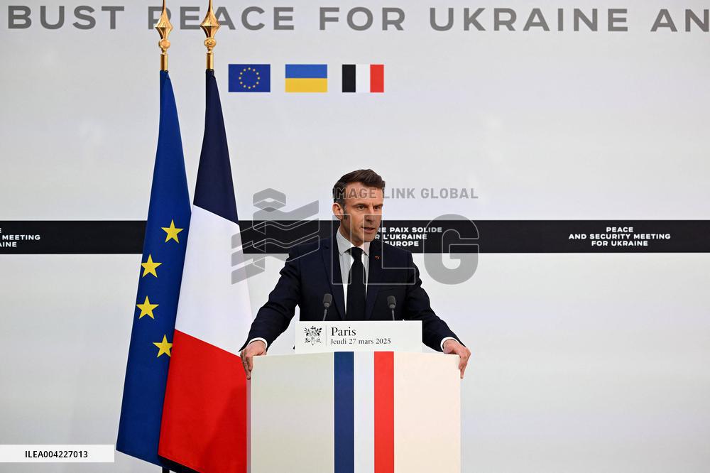 Coalition of The Willing Summit in Support of Ukraine - Paris