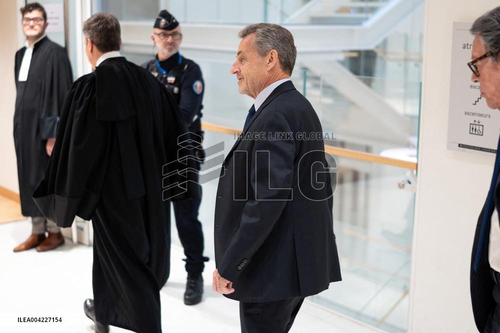 Nicolas Sarkozy Trial - Paris AJ