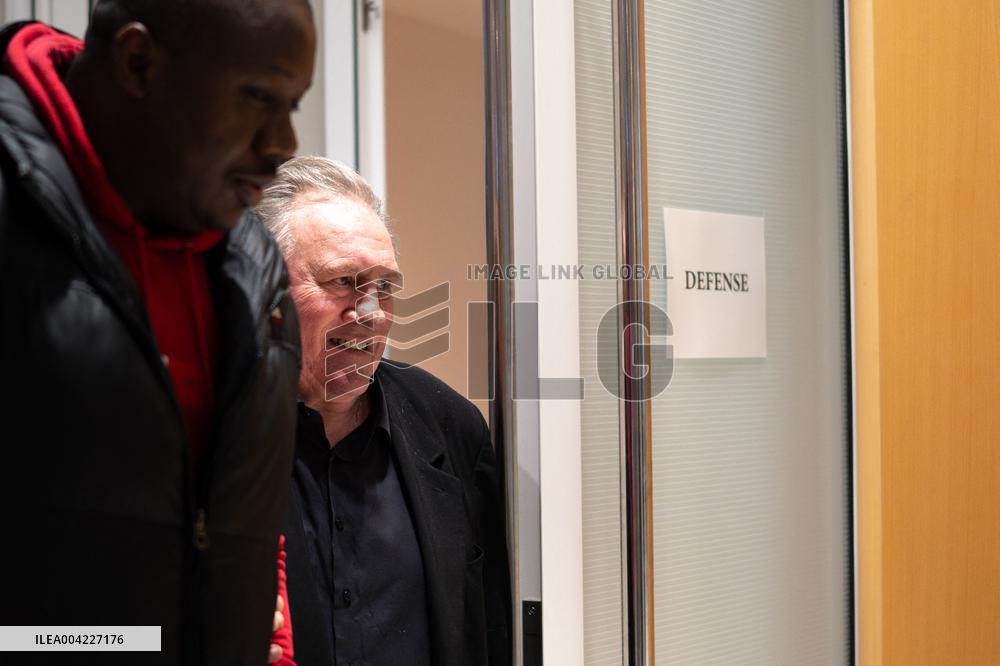 Gerard Depardieu Trial break - Paris AJ