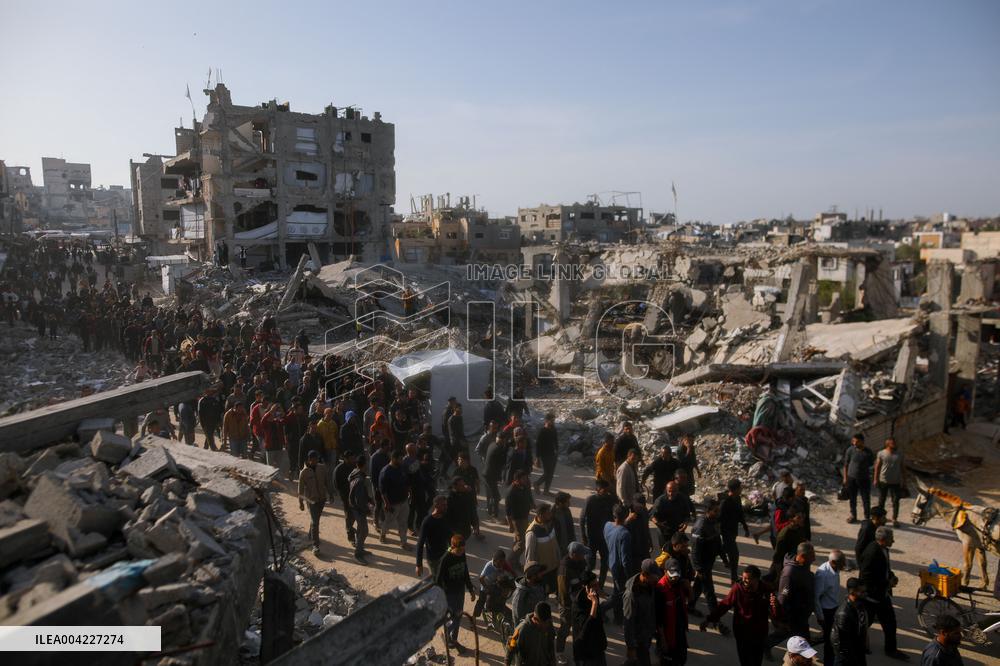 Gaza Protests Demand Hamas Exit - Palestine