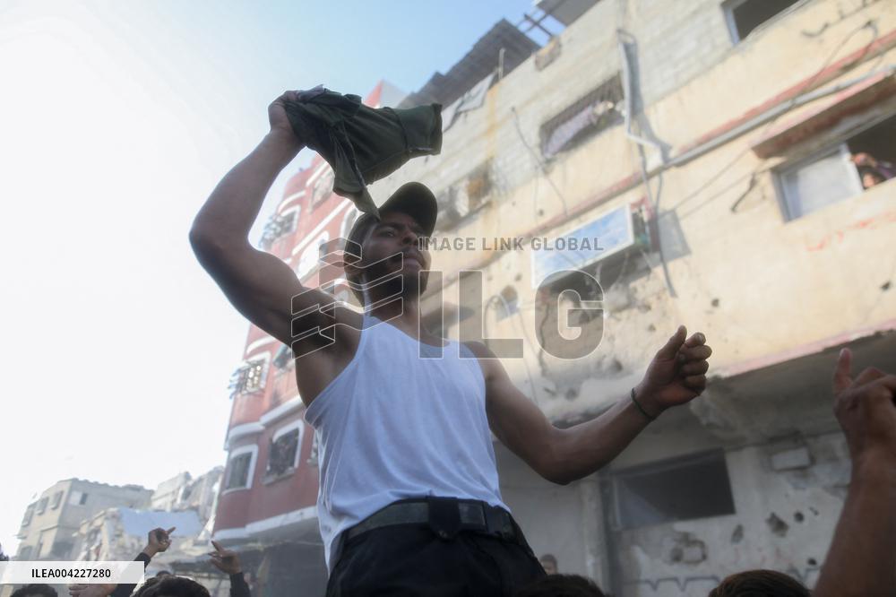 Gaza Protests Demand Hamas Exit - Palestine