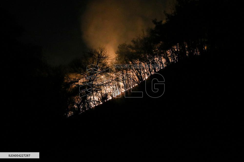 Wildfires Deathtoll - South Korea