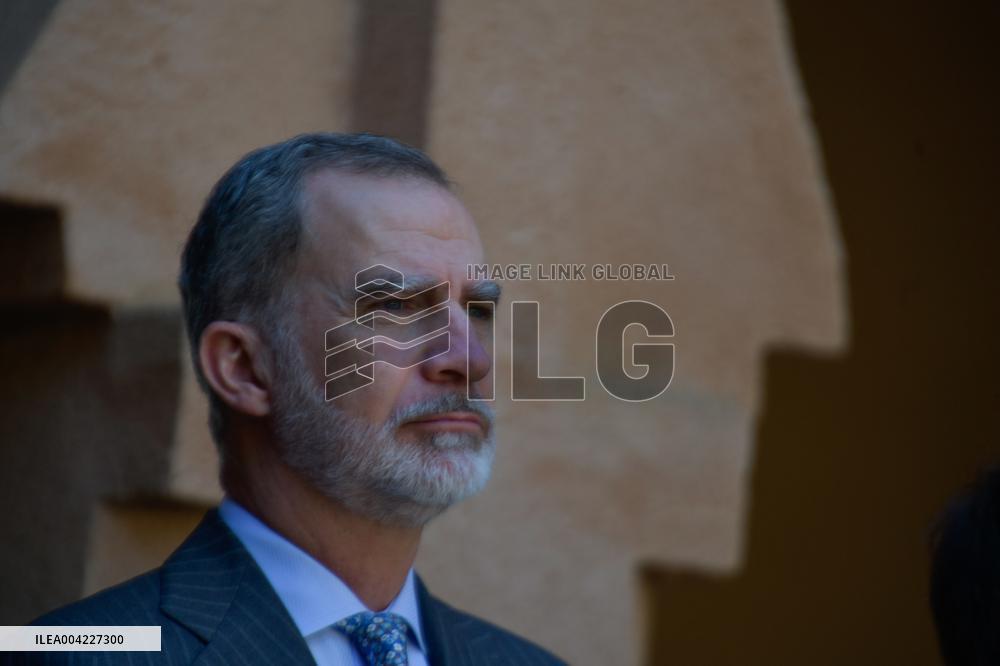 King Felipe Vi Attending Inauguration Of Artes Escenicas Museum - Almagro