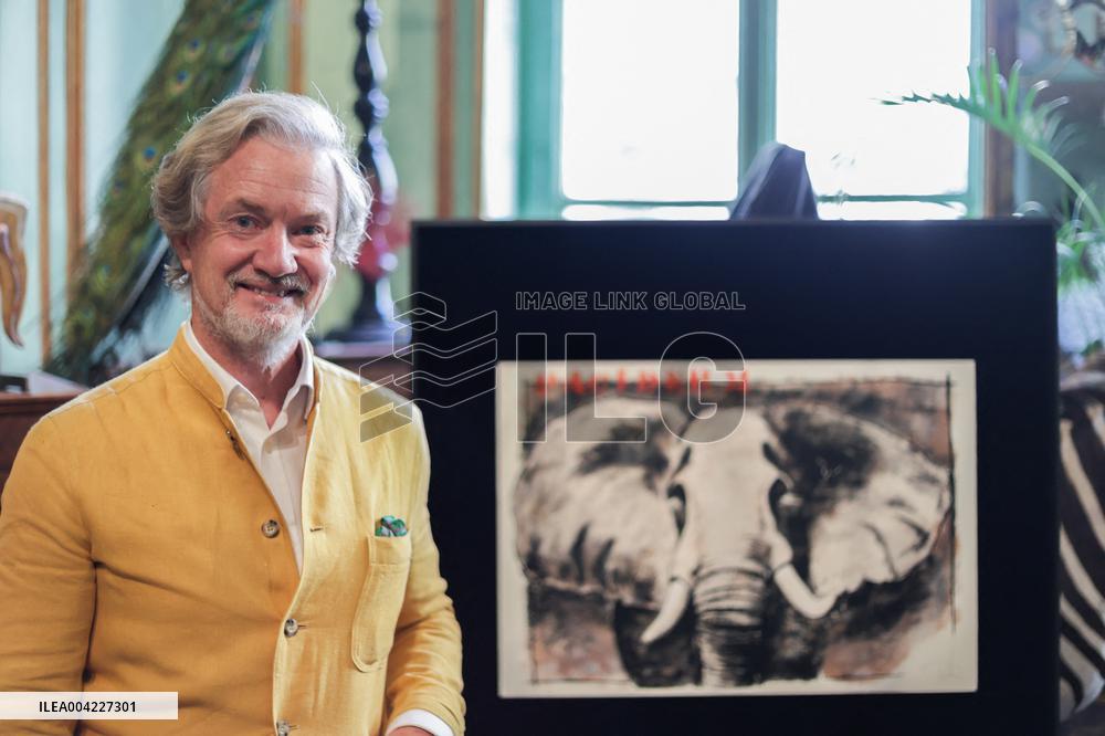 Opening Johnny Depp X Deyrolle In Paris