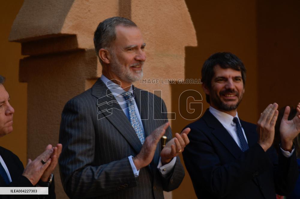 King Felipe Vi Attending Inauguration Of Artes Escenicas Museum - Almagro