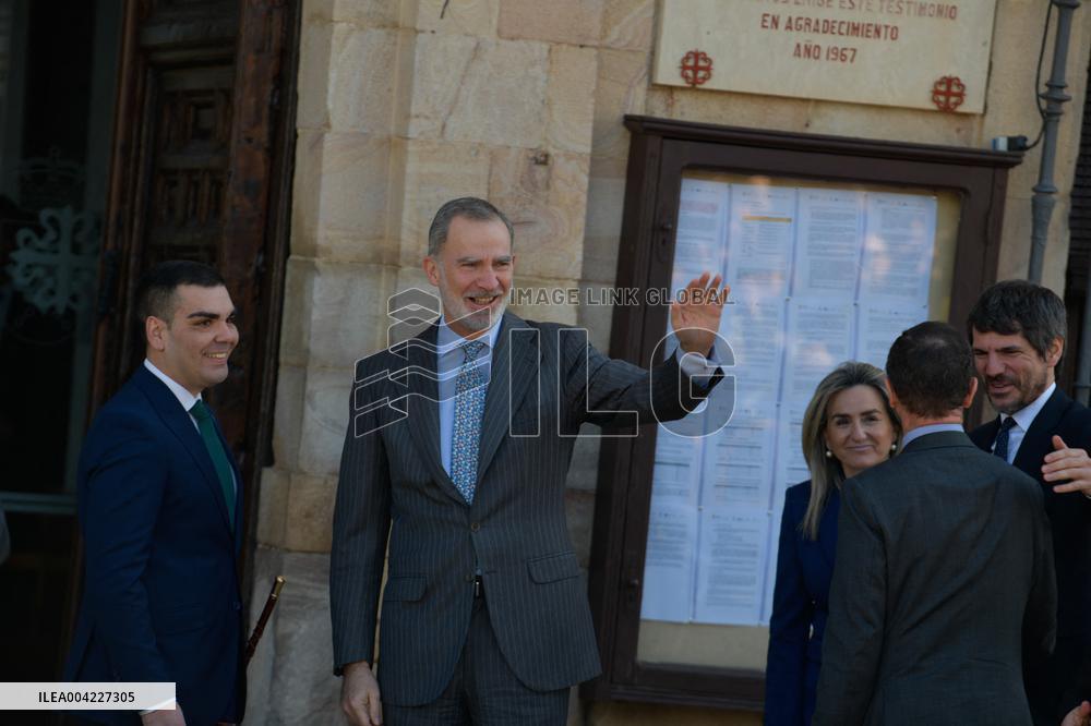 King Felipe Vi Attending Inauguration Of Artes Escenicas Museum - Almagro