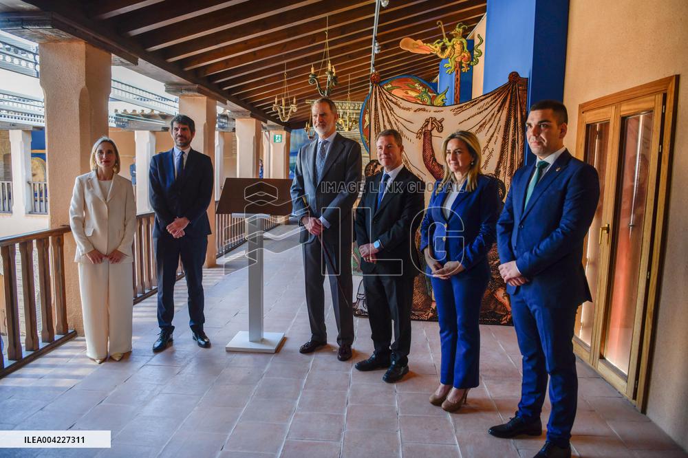 King Felipe Vi Attending Inauguration Of Artes Escenicas Museum - Almagro
