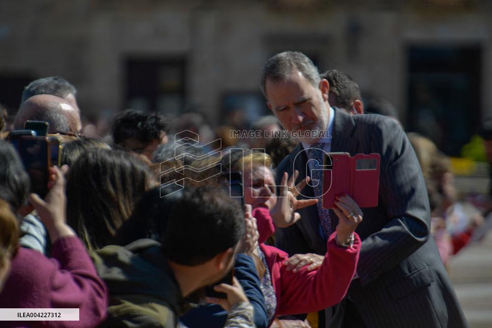 King Felipe Vi Attending Inauguration Of Artes Escenicas Museum - Almagro