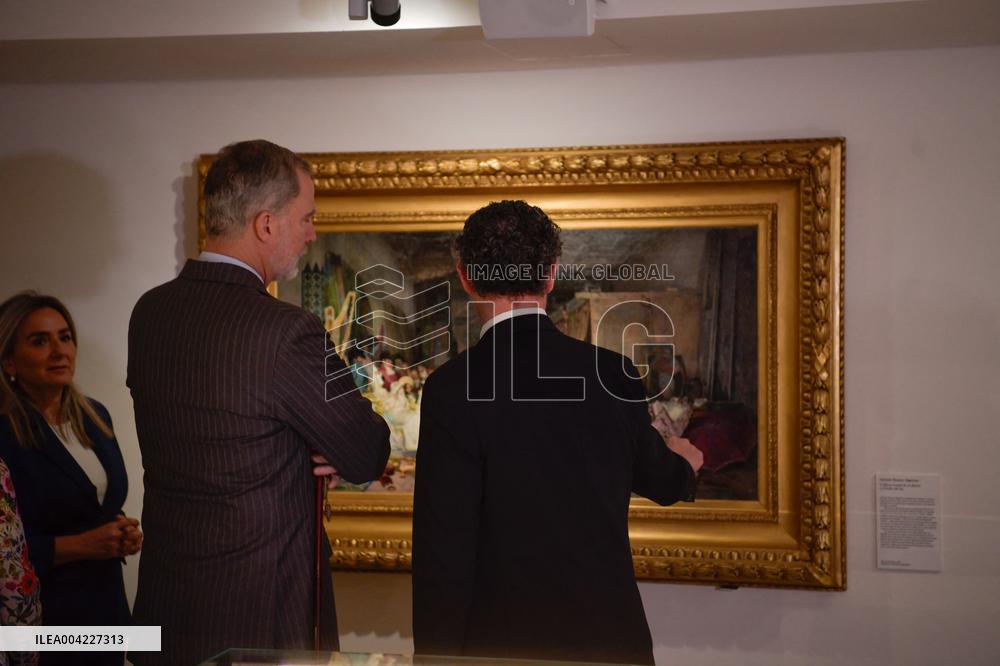 King Felipe Vi Attending Inauguration Of Artes Escenicas Museum - Almagro