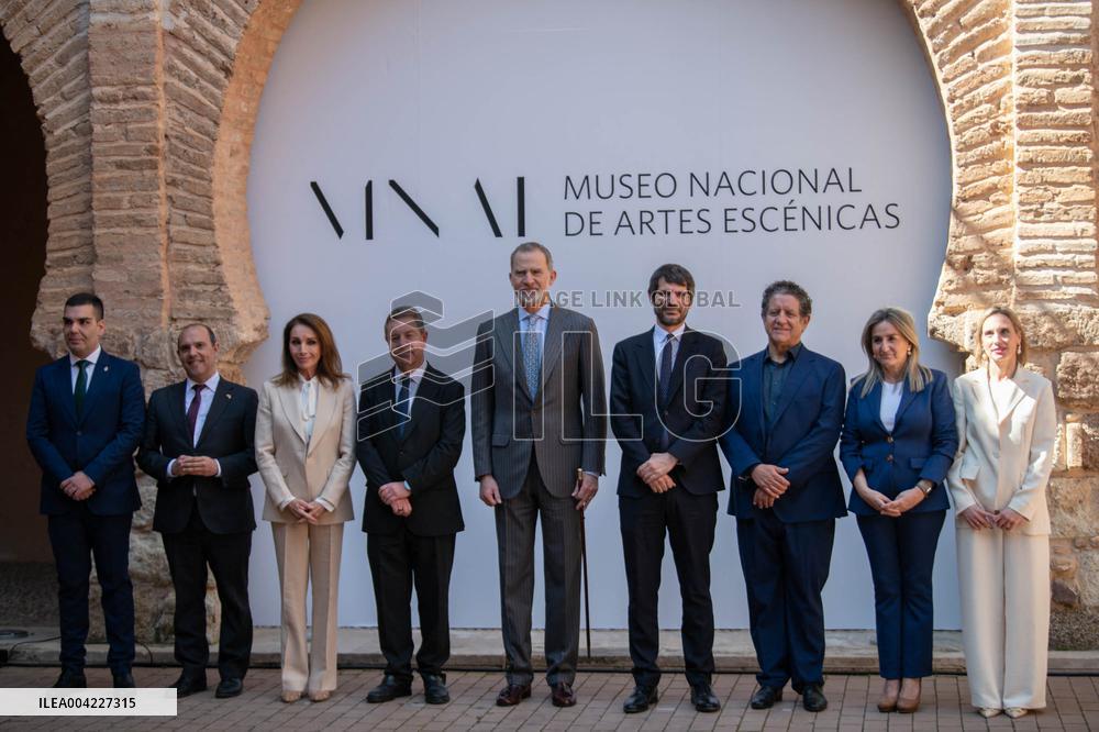 King Felipe Vi Attending Inauguration Of Artes Escenicas Museum - Almagro