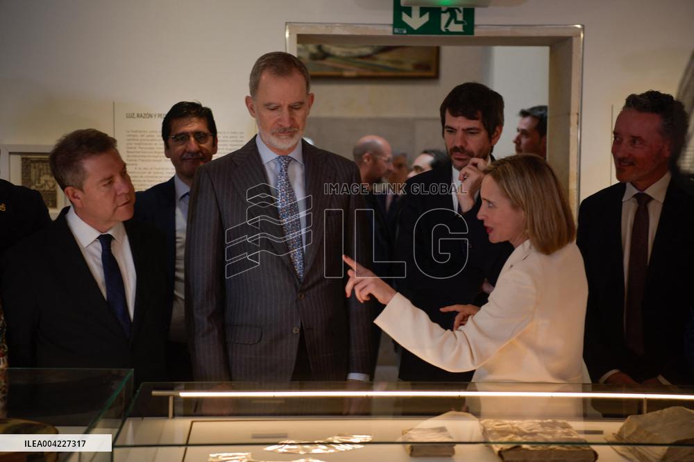 King Felipe Vi Attending Inauguration Of Artes Escenicas Museum - Almagro
