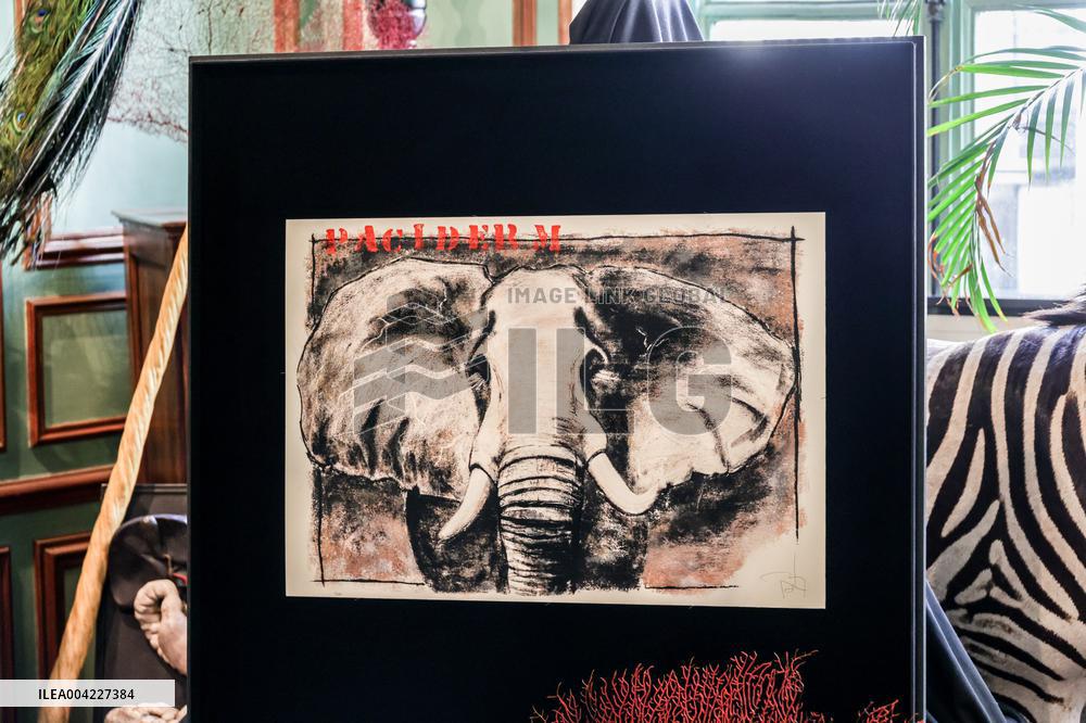 Opening Johnny Depp X Deyrolle In Paris