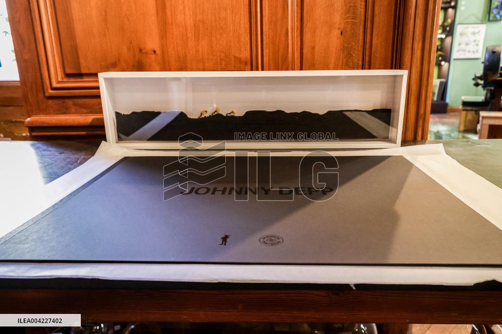 Opening Johnny Depp X Deyrolle In Paris